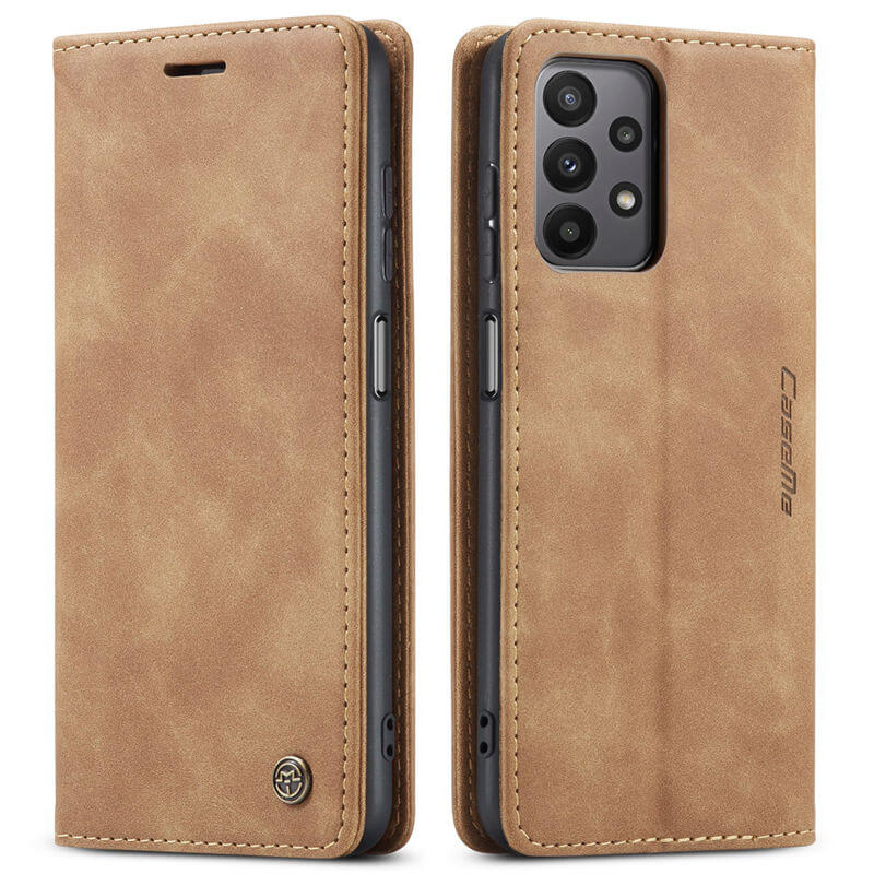 CaseMe Samsung Galaxy A23 Wallet Suede Leather Case - Image 11