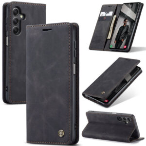 CaseMe Samsung Galaxy A24 4G Wallet Suede Leather Case