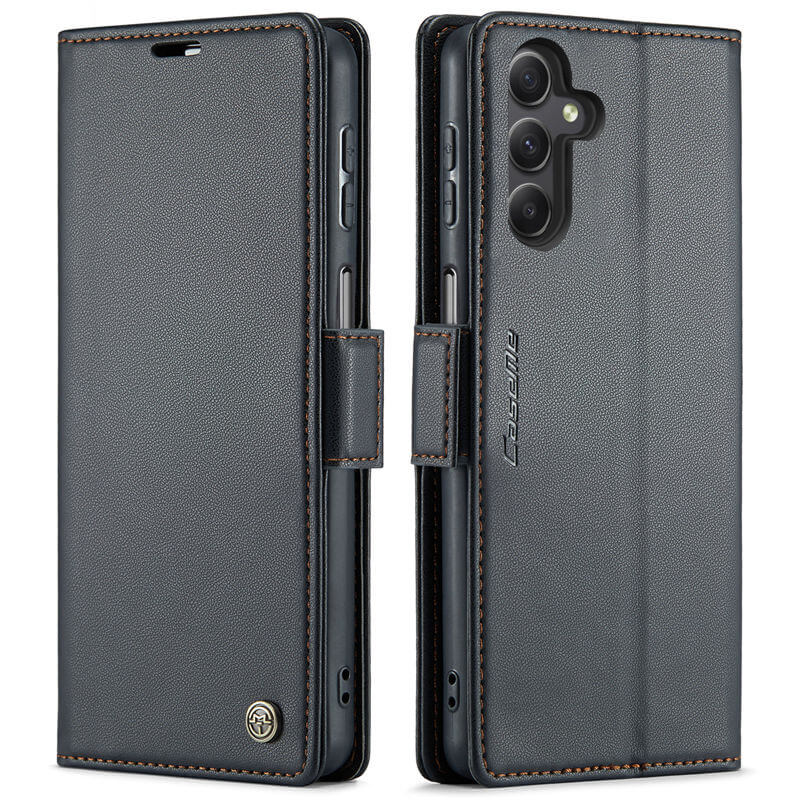 CaseMe Samsung Galaxy A24 4G Wallet RFID Blocking Magnetic Buckle Case - Image 12