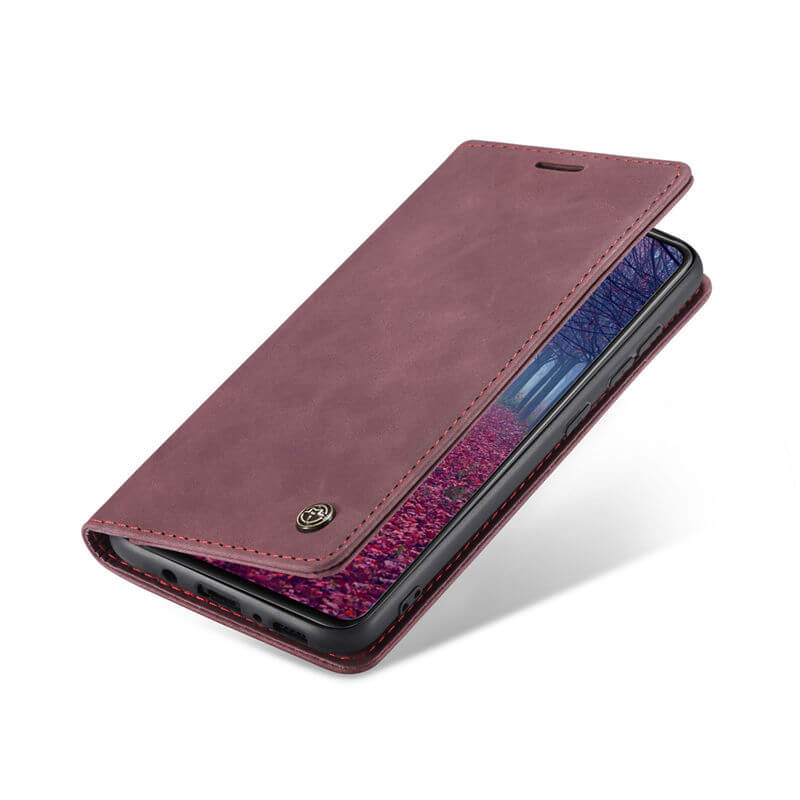 CaseMe Samsung Galaxy A31 Wallet Suede Leather Case - Image 10