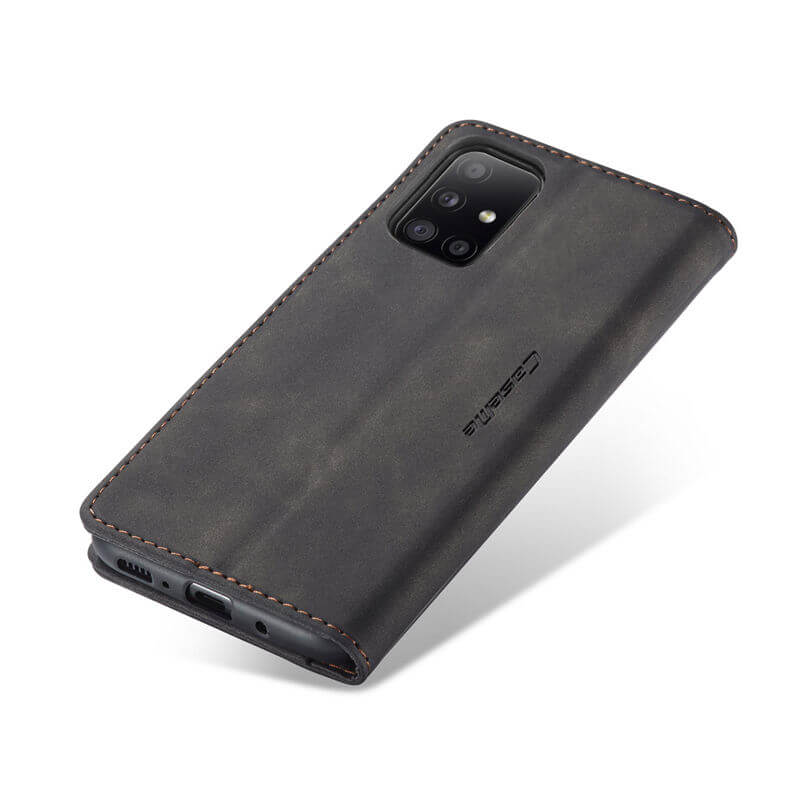CaseMe Samsung Galaxy A31 Wallet Suede Leather Case - Image 11