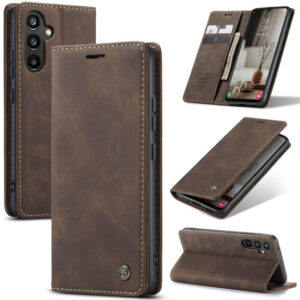 CaseMe Samsung Galaxy A34 Wallet Suede Leather Case