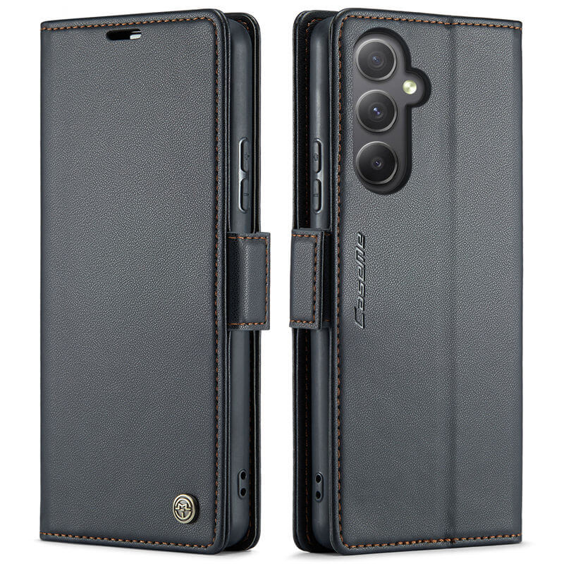 CaseMe Samsung Galaxy A34 Wallet RFID Blocking Magnetic Buckle Case - Image 12