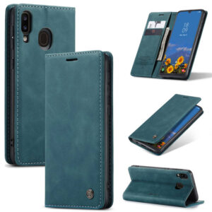 CaseMe Samsung Galaxy A40 Wallet Suede Leather Case