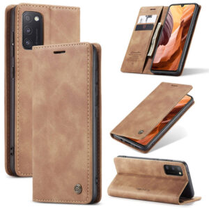 CaseMe Samsung Galaxy A41 Wallet Suede Leather Case