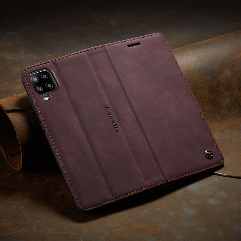CaseMe Samsung Galaxy A42 5G Wallet Suede Leather Case