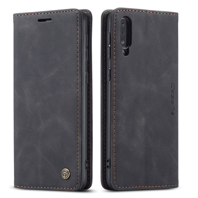 CaseMe Samsung Galaxy A50 Wallet Suede Leather Case - Image 11