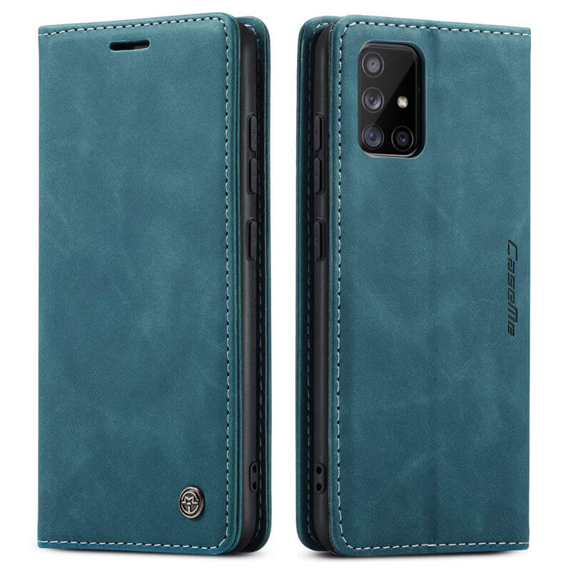 CaseMe Samsung Galaxy A51 4G Wallet Suede Leather Case - Image 11
