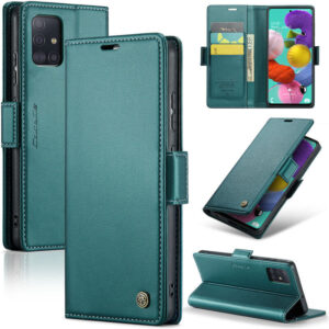 CaseMe Samsung Galaxy A51 4G Wallet RFID Blocking Magnetic Buckle Case