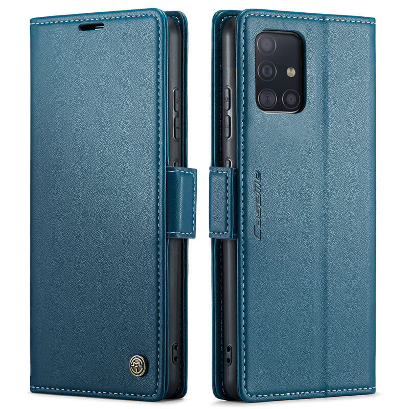 CaseMe Samsung Galaxy A51 4G Wallet RFID Blocking Magnetic Buckle Case - Image 12