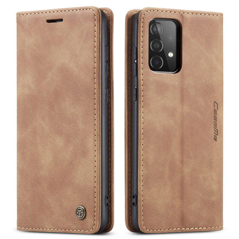 CaseMe Samsung Galaxy A52 Wallet Suede Leather Case - Image 11