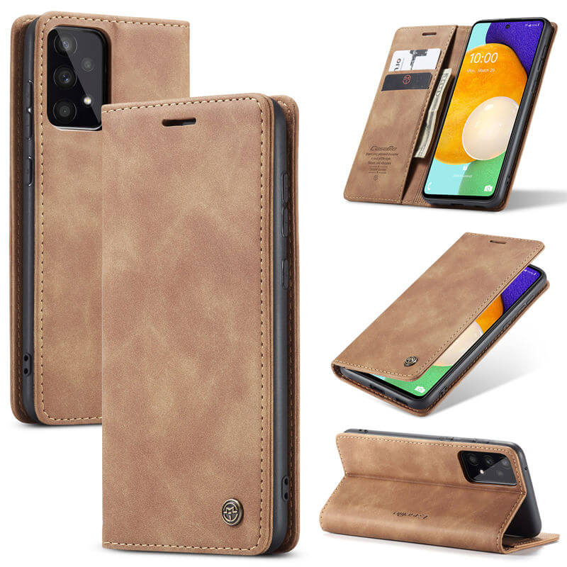 CaseMe Samsung Galaxy A53 5G Wallet Suede Leather Case
