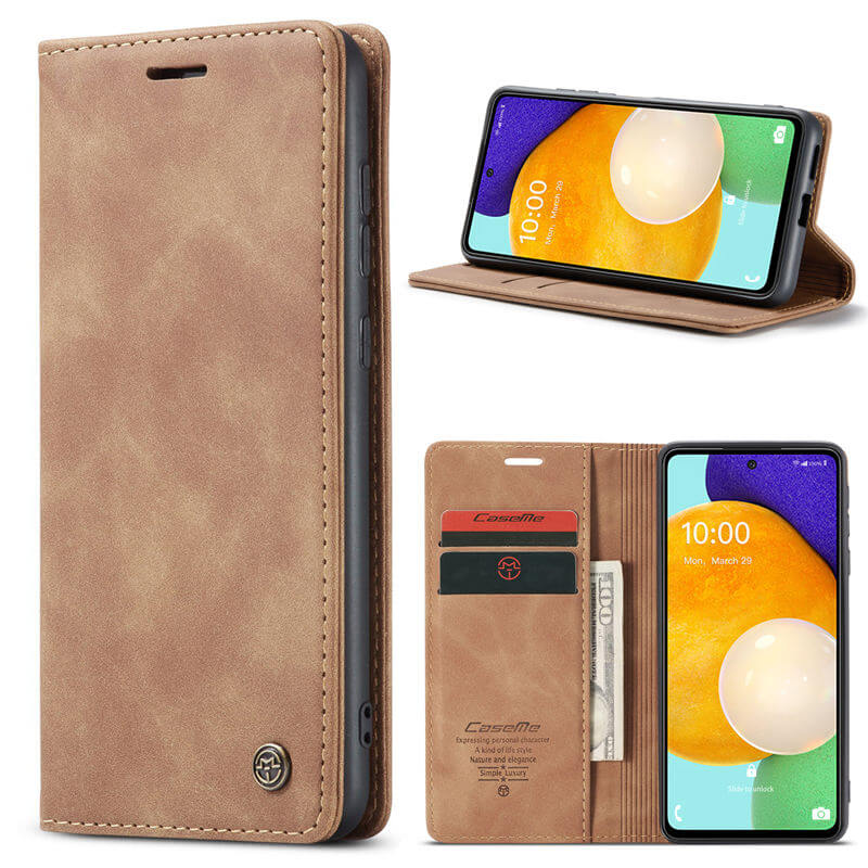 CaseMe Samsung Galaxy A53 5G Wallet Suede Leather Case - Image 11
