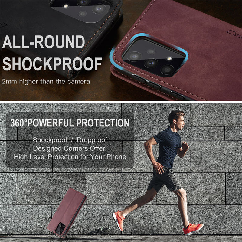 CaseMe Samsung Galaxy A53 5G Wallet Suede Leather Case - Image 8