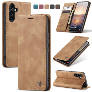 CaseMe Samsung Galaxy A54 Wallet Suede Leather Case