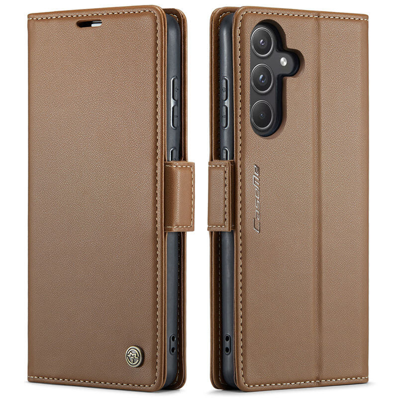 CaseMe Samsung Galaxy A55 Wallet RFID Blocking Magnetic Buckle Case - Image 12