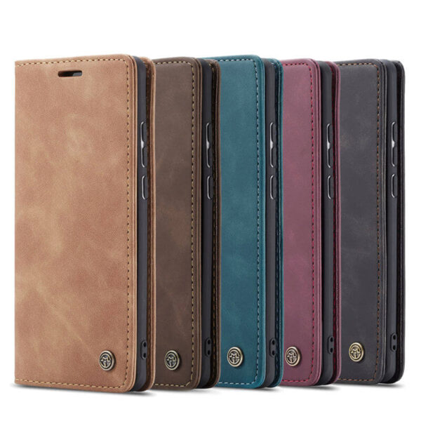Alternative view of CaseMe Samsung Galaxy A70 Wallet Suede Leather Case