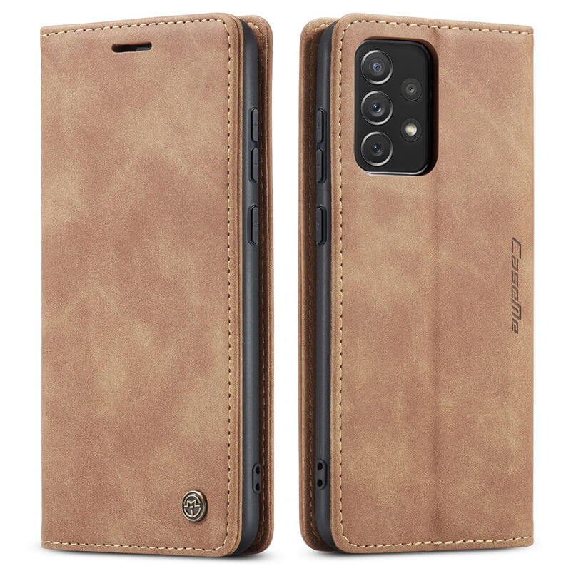 CaseMe Samsung Galaxy A72 Wallet Suede Leather Case - Image 11