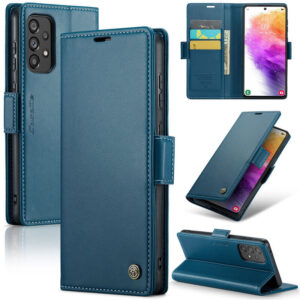 CaseMe Samsung Galaxy A73 5G Wallet RFID Blocking Magnetic Buckle Case