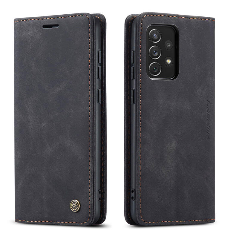 CaseMe Samsung Galaxy A73 5G Wallet Suede Leather Case - Image 11