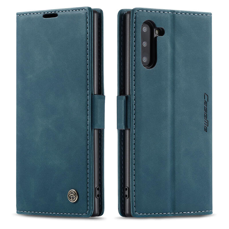 CaseMe Samsung Galaxy Note 10 Wallet Suede Leather Case - Image 12
