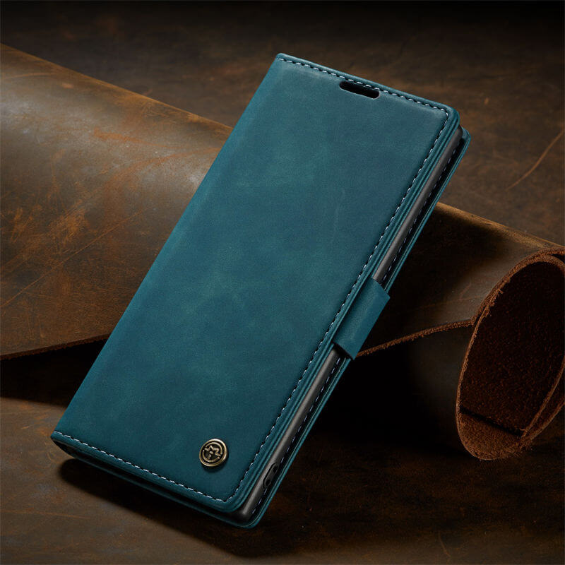 CaseMe Samsung Galaxy Note 10 Wallet Suede Leather Case