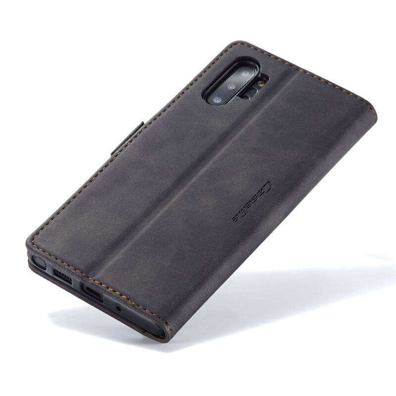 CaseMe Samsung Galaxy Note 10 Plus Wallet Suede Leather Case - Image 10