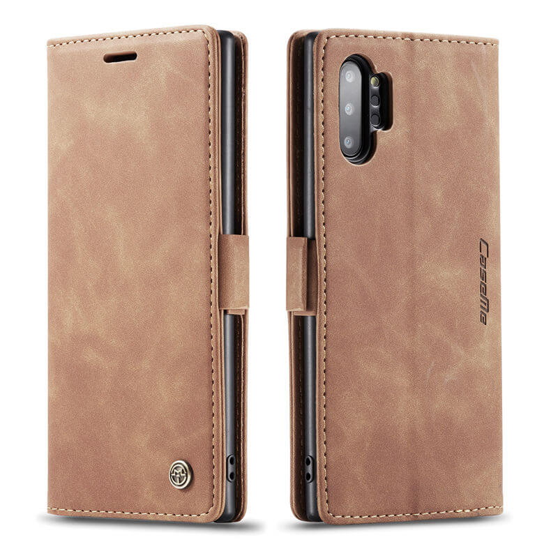 CaseMe Samsung Galaxy Note 10 Plus Wallet Suede Leather Case - Image 12