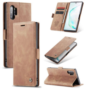CaseMe Samsung Galaxy Note 10 Plus Wallet Suede Leather Case