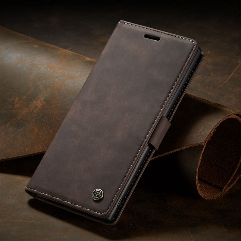 CaseMe Samsung Galaxy Note 10 Plus Wallet Suede Leather Case