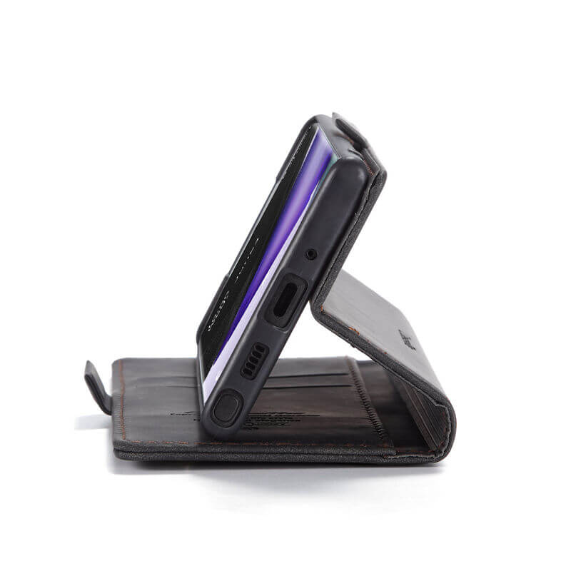 CaseMe Samsung Galaxy Note 20 Wallet Suede Leather Case - Image 9