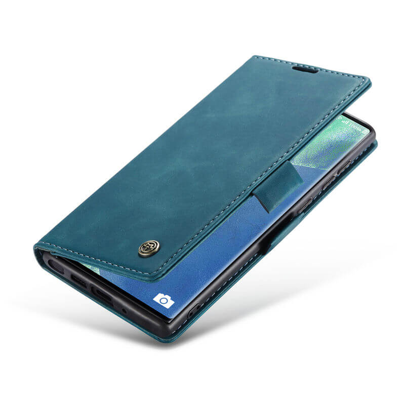 CaseMe Samsung Galaxy Note 20 Wallet Suede Leather Case - Image 10