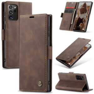 CaseMe Samsung Galaxy Note 20 Ultra Wallet Suede Leather Case