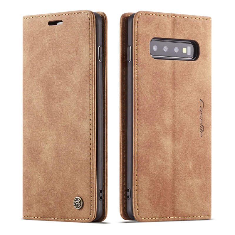 CaseMe Samsung Galaxy S10 Plus Wallet Suede Leather Case - Image 11