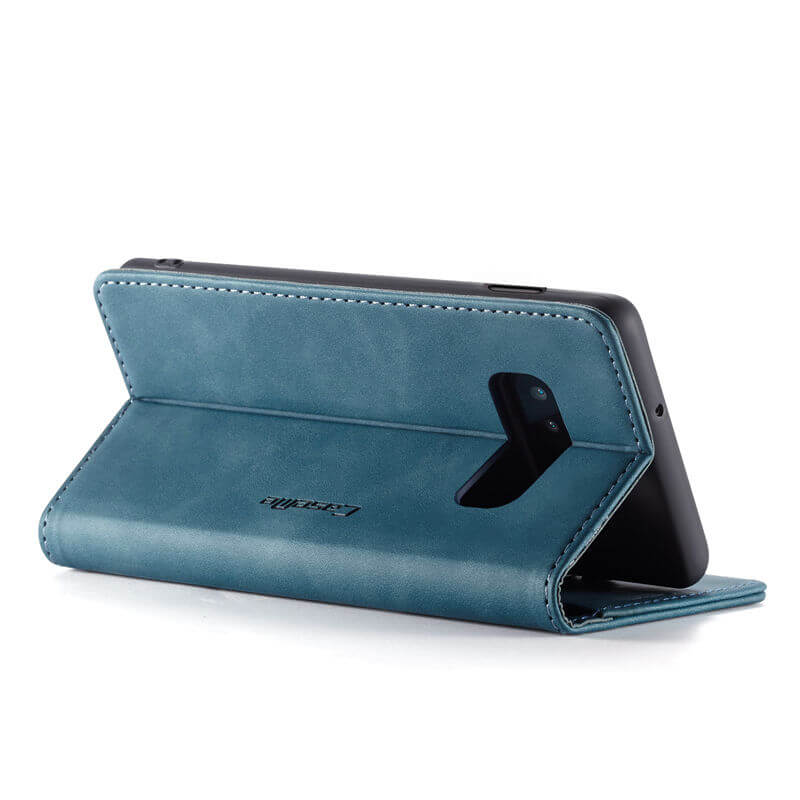 CaseMe Samsung Galaxy S10E Wallet Suede Leather Case - Image 8