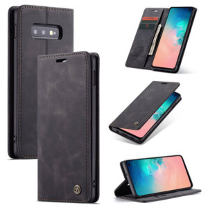 CaseMe Samsung Galaxy S10E Wallet Suede Leather Case