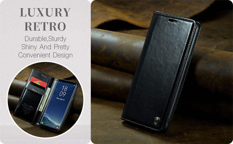 CaseMe Samsung Galaxy S8 Plus Wallet Case