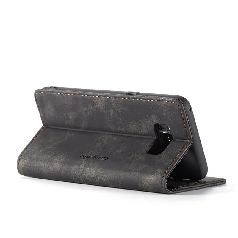 CaseMe Samsung Galaxy S8 Plus Wallet Suede Leather Case - Image 7