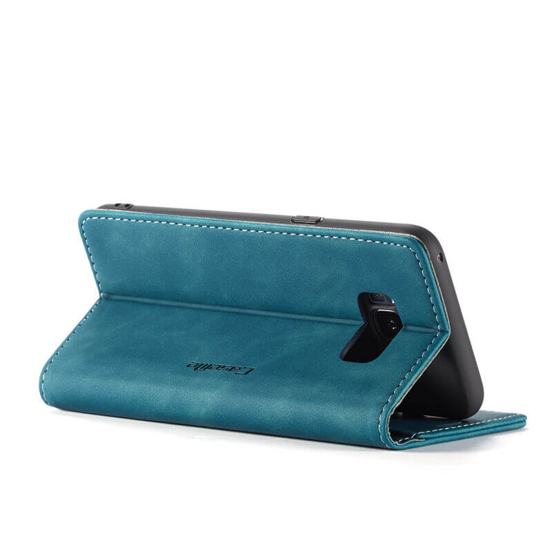 CaseMe Samsung Galaxy S8 Plus Wallet Suede Leather Case - Image 8