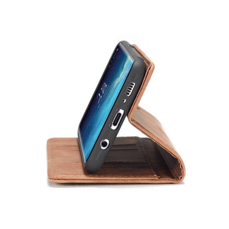 CaseMe Samsung Galaxy S8 Plus Wallet Suede Leather Case - Image 9