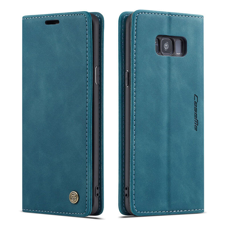 CaseMe Samsung Galaxy S8 Plus Wallet Suede Leather Case - Image 13