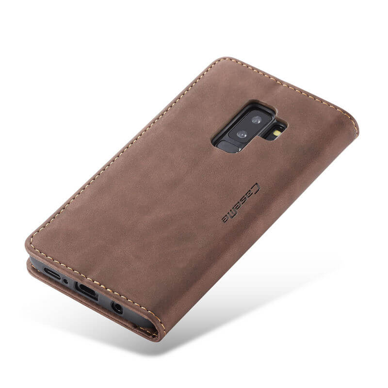 CaseMe Samsung Galaxy S9 Plus Wallet Suede Leather Case - Image 10