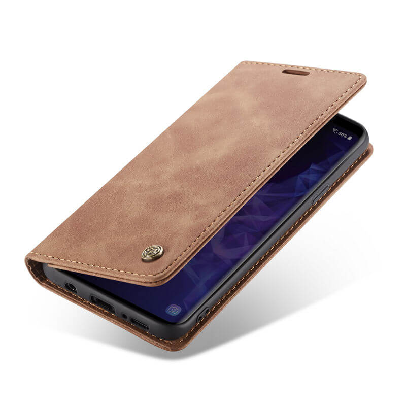 CaseMe Samsung Galaxy S9 Plus Wallet Suede Leather Case - Image 9