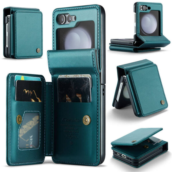 CaseMe Samsung Galaxy Z Flip5 RFID Blocking Card Holder Case