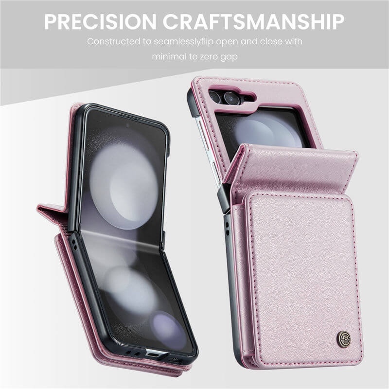 CaseMe Samsung Galaxy Z Flip5 RFID Blocking Card Holder Case - Image 8