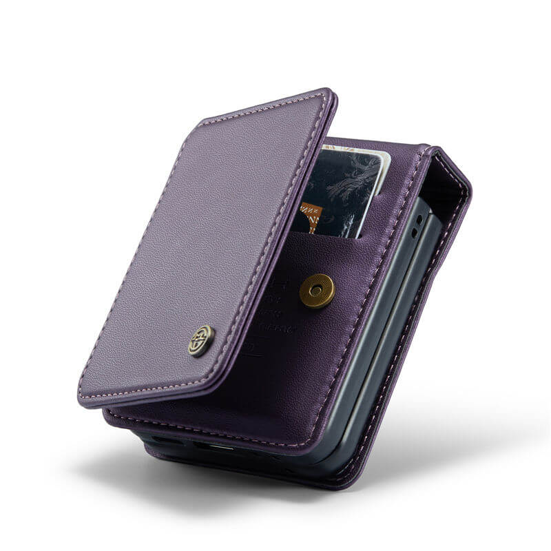 CaseMe Samsung Galaxy Z Flip5 RFID Blocking Card Holder Case - Image 9