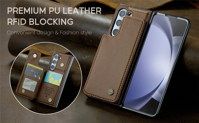 Samsung Galaxy Z Fold5 5G RFID Blocking Card Holder Case