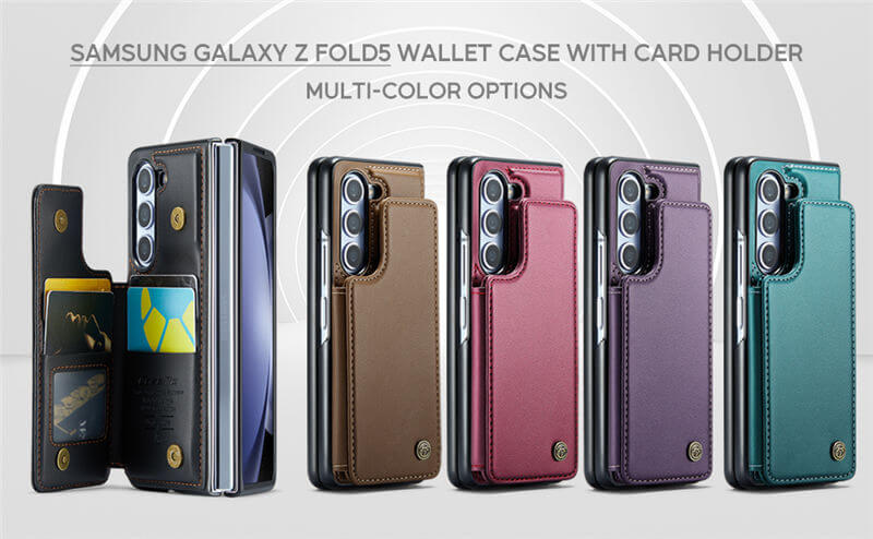 Samsung Galaxy Z Fold5 5G RFID Blocking Card Holder Case