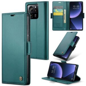 CaseMe Xiaomi 13T/13T Pro Wallet RFID Blocking Magnetic Buckle Case