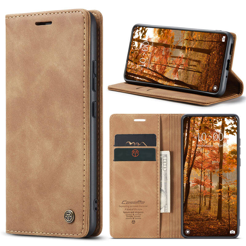 CaseMe Xiaomi 14 Pro Wallet Suede Leather Case - Image 13